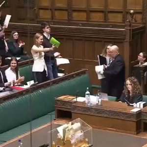 Youth Council Member return to House of Commons