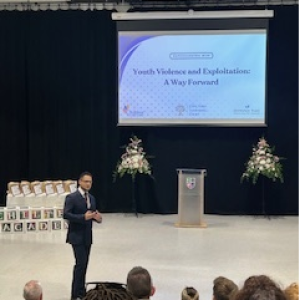 Head of Service, Dave Collins went to the launch of the Youth Violence & Exploitation curriculum event on 10 July 2025 at Chiltern Academy. 